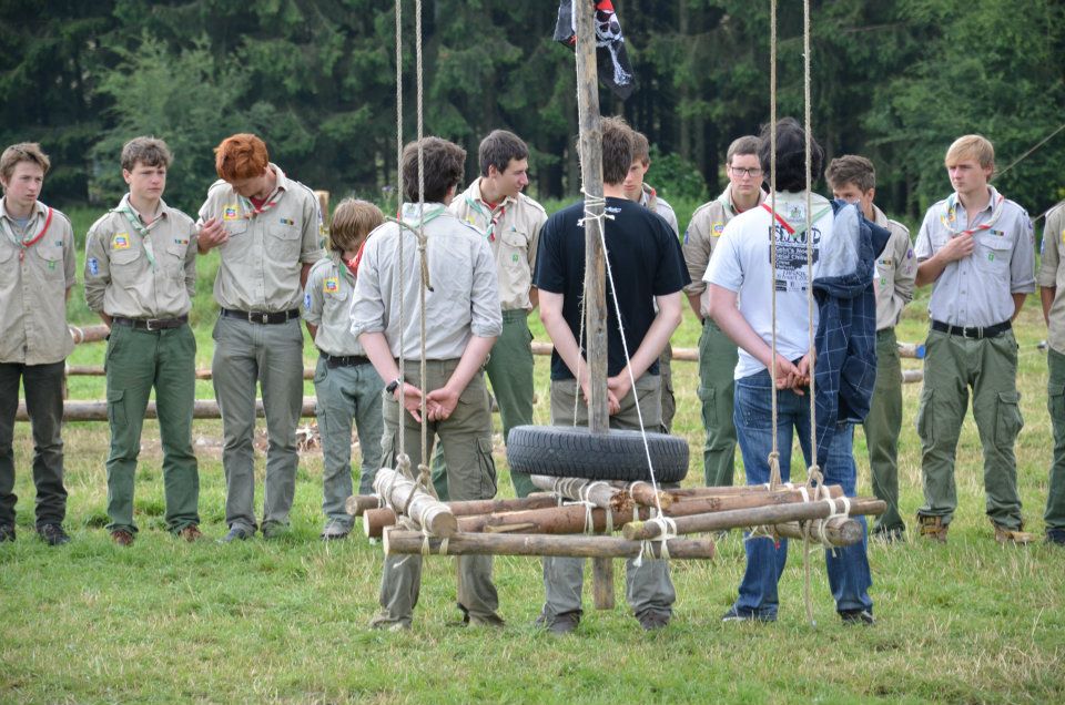 Sint-Martinus den XIIde - Bezoekdag Kamp Graide 2012